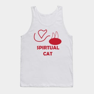 SPIRITUAL CAT VINTAGE DESIGN Tank Top